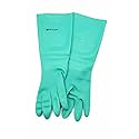 Nitri-Clean, Green Nitrile, 22mil, 18" Length, Unlined Gloves, Size Small, Sold By Pair