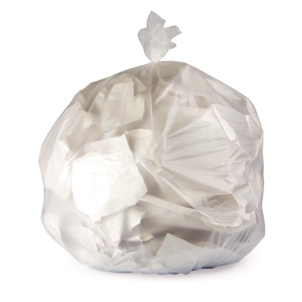 HERITAGE Z3418RNR01 Can Liners, 2000ct, 6mil, 4Gal, 17-Inch x18-Inch, 40RL/CT, NL