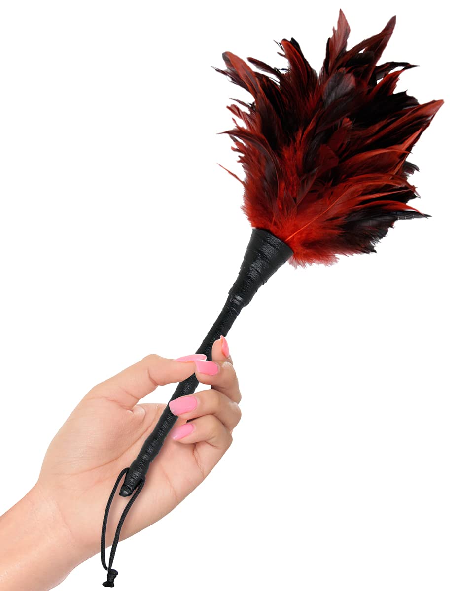 Fetish fantasy series frisky feather duster - red