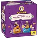Annie's Organic Snack Pack, Cheddar Bunnies Crackers and Birthday Cake Bunny Grahams, 36 Ct, 36 oz