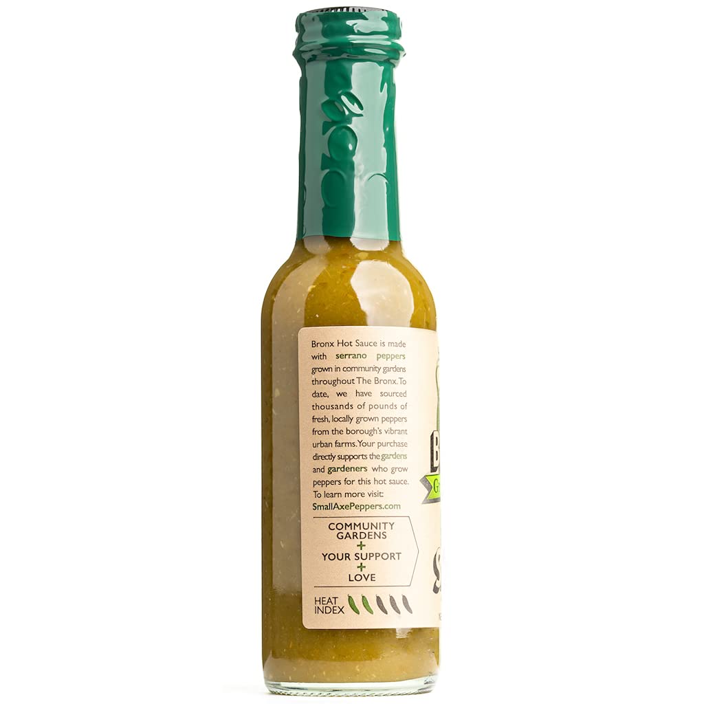 Small Axe Peppers, Hot Sauce Bronx Greenmarket Green, 5 Ounce
