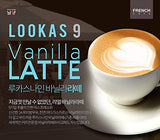 French Cafe Namyang LOOKAS 9 Vanilla Latte Coffee (507g/16.9g x 30sticks)