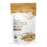 Halo Naturals Organic Nettle Root Cut & Sifted, 4 Ounces (Urtica dioica) USDA Certified | Resealable Pouch| Packaged in The USA