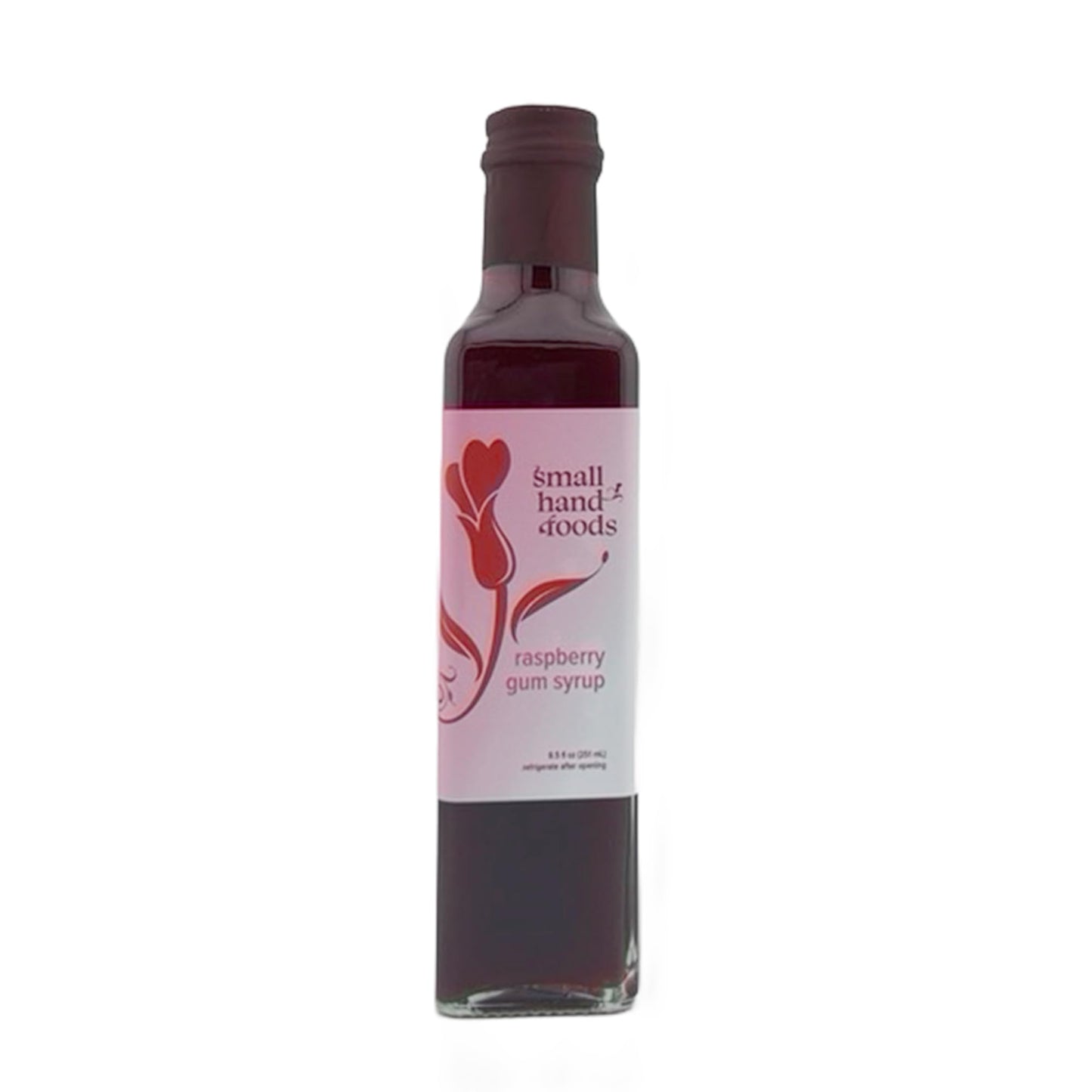 Small Hand Foods Raspberry Gum Syrup - 8.5 oz