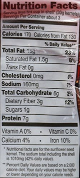 BIGS Bacon Salt Sizzlin' Bacon Sunflower Seeds, 5.35-Ounce Bag