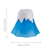 Macabolo Microwave Nsteam Cleaner, Erupting Volcano High Temperature Microwave Kitchen Gadget Tools for Home Office