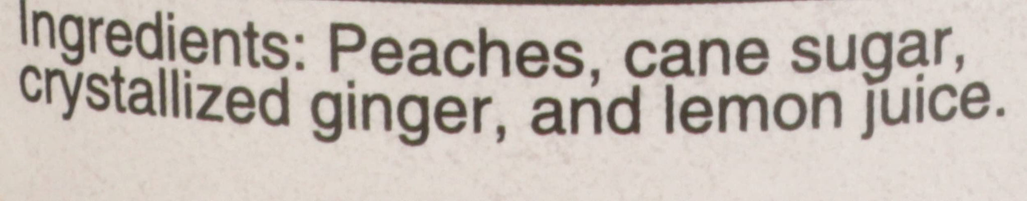 Bonnie's Jams, Peach Ginger Jam, 8.75 Ounce