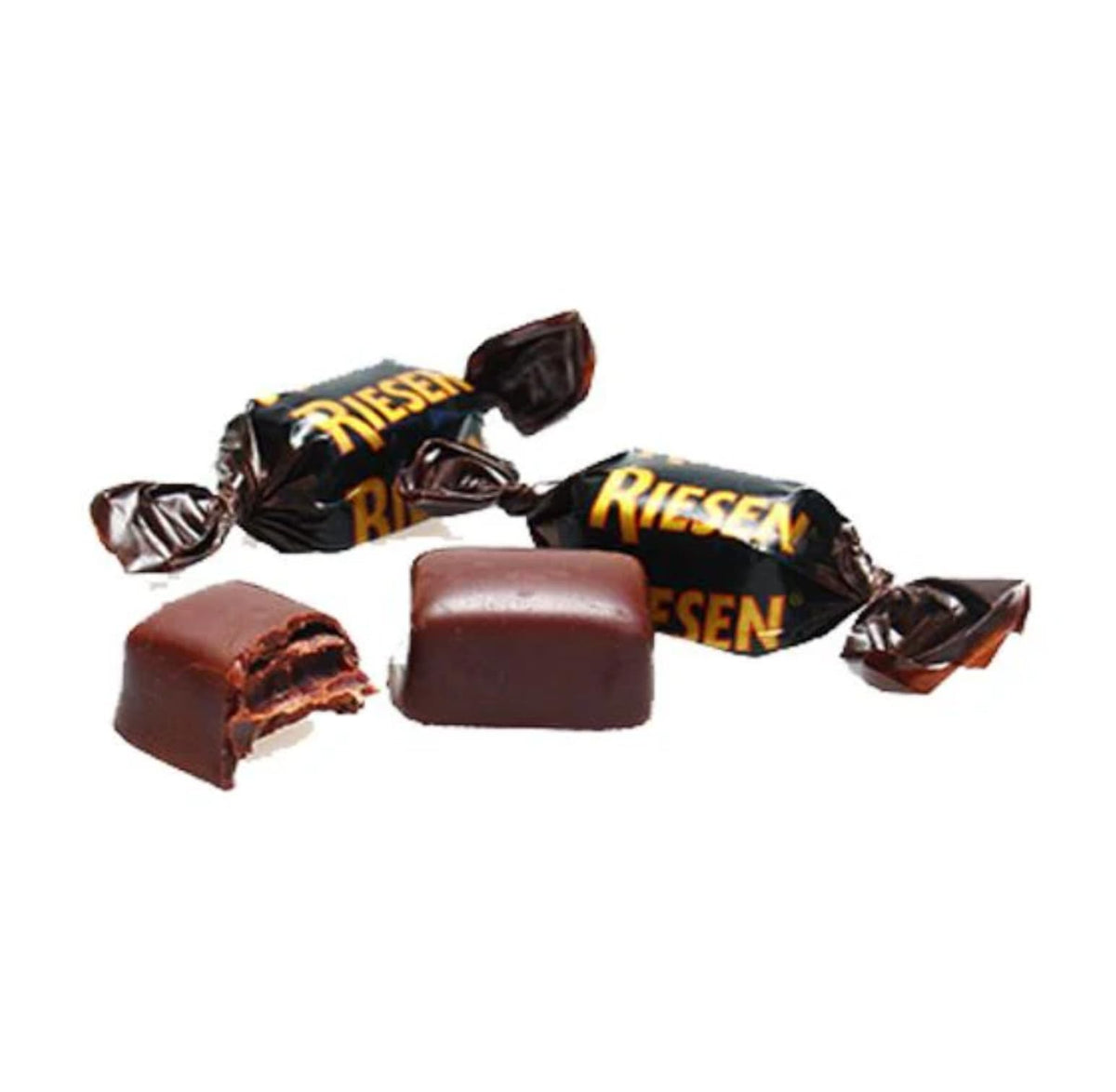 Riesen Chocolate Covered Caramels - Bulk Pack - 1 Pound bag - Delicious Classic Treats that Everyone Loves - Stock Up and Enjoy - Share with Others