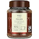 Mark & Spencer Italian Style Instant Coffee, Rich Roasted And Smooth No.4 100g