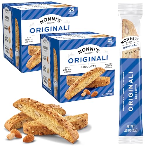Nonni's Biscotti Value Pack, Originali, 50 Count