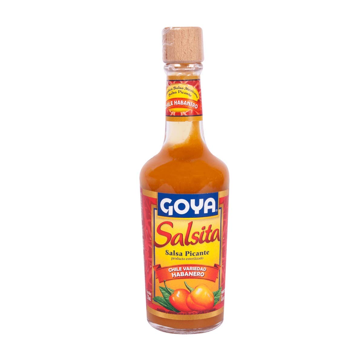 Goya Salsita Habanero - 8 oz bottle, Authentic Latin Pantry Staple, Recipes