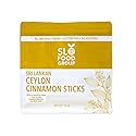 Slofoodgroup Ceylon Cinnamon Sticks - Pure Ceylon Cinnamon Quills 5 Inch Cut Cinnamon Spice from Sri Lanka, True Cinnamon - Cinnamomum Verum, 12 OZ.