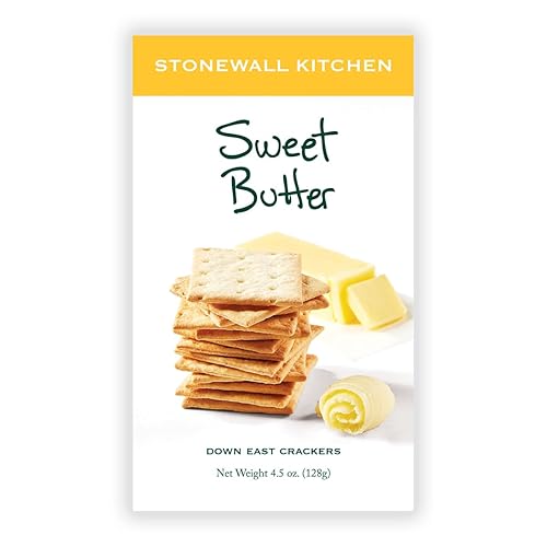Stonewall Kitchen Sweet Butter Crackers, 4.5 oz