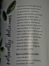 BELMONT, THE FARMS COLLECTION, Sea Salt, Premium Virginia Peanuts, 15 oz tin, 425g