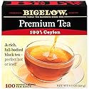 Bigelow 100 Count Premium Blend Black Tea (Case of 10), Contains 1,000 Total Individually Wrapped Tea Bags, Full Caffeine
