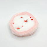 Sugarolly Strawberry Cotton Candy, Individually Wrapped freeze-dried strawberry pieces inside, Korean Cotton Candy, Party Flavors Supplies Birthday