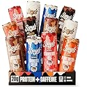 Spylt High Protein Milk - 6 Flavor Variety Pack with 60mg Caffeine & 20g Protein - 90 Calories, Ready to Drink, Sugar Free, Lactose Free Milk, Perfect