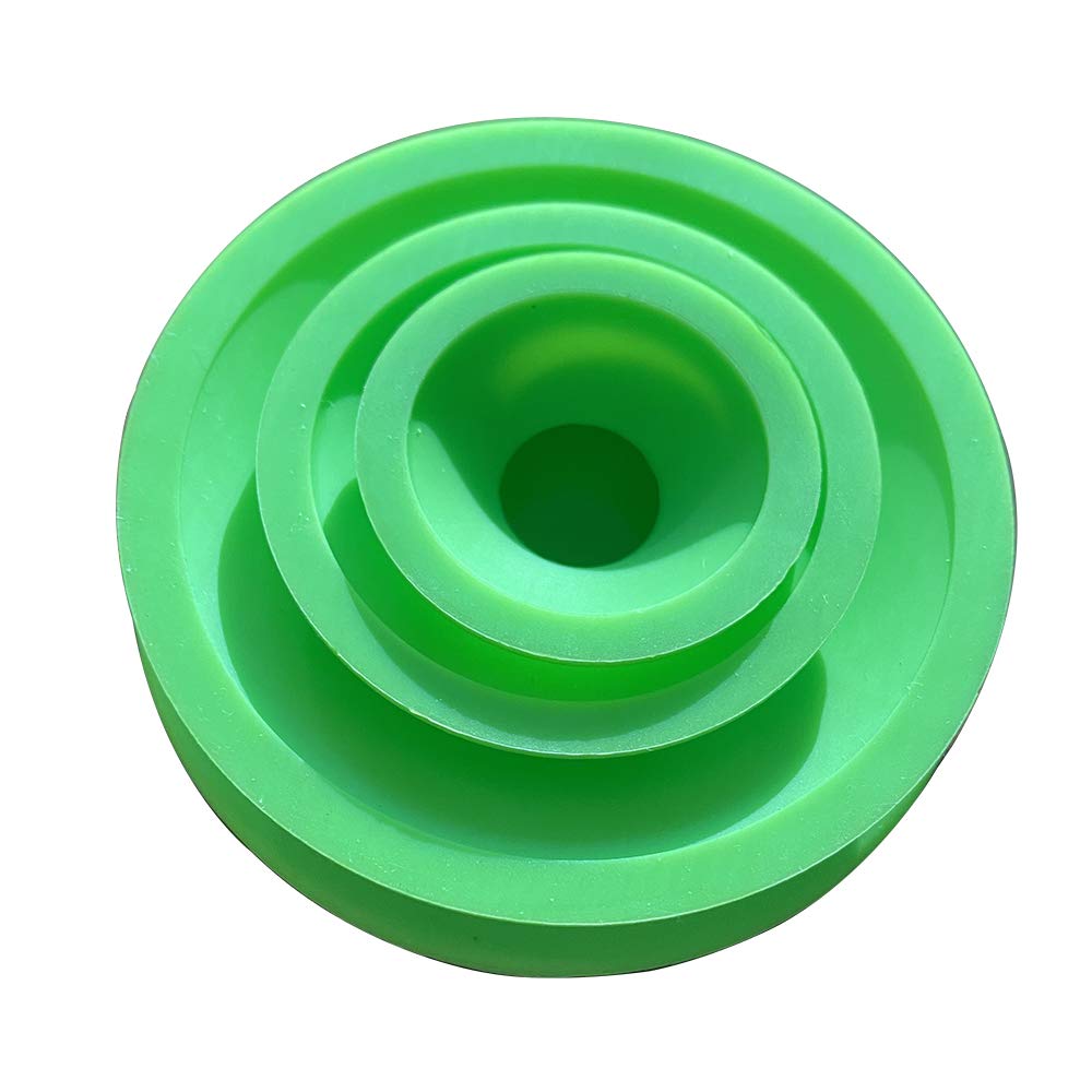 Green Piece® Glass Cleaner 2 Bottle-16 oz (Made in USA) - with Set of 3 Silicone Plugs - Excellent for Scent Proofing and Cleaning