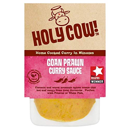 Holy Cow! Goan Prawn Curry Sauce 250g - Pack of 4