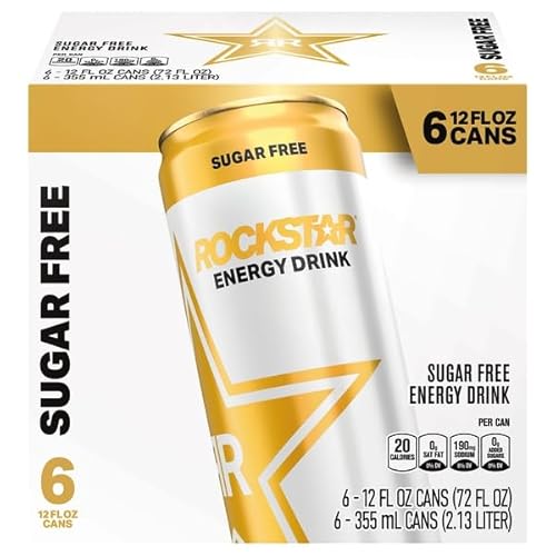 Rockstar, Sugar Free Energy Drink, 12 Fl Oz