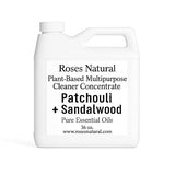 Roses Natural Multipurpose Cleaner Concentrate, 36 oz | Plant-Based, Non-Toxic, Biodegradable | Streak-Free Cleaning for Kitchen, Bathroom, Glass