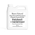Roses Natural Multipurpose Cleaner Concentrate, 36 oz | Plant-Based, Non-Toxic, Biodegradable | Streak-Free Cleaning for Kitchen, Bathroom, Glass