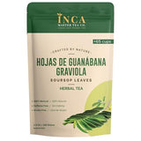 Inca Master Soursop Tea - Guanabana Leaves, Cut & Sifted Loose Leaf, 3.5 oz - Herbal Wellness Tea