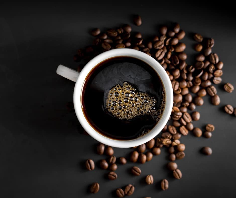 Black Insomnia Extreme Caffeine Coffee, Jamaican Me Crazy - Caramel, Vanilla and Coffee Liqueur Flavored, World's Strongest Highly Caffeinated Roast