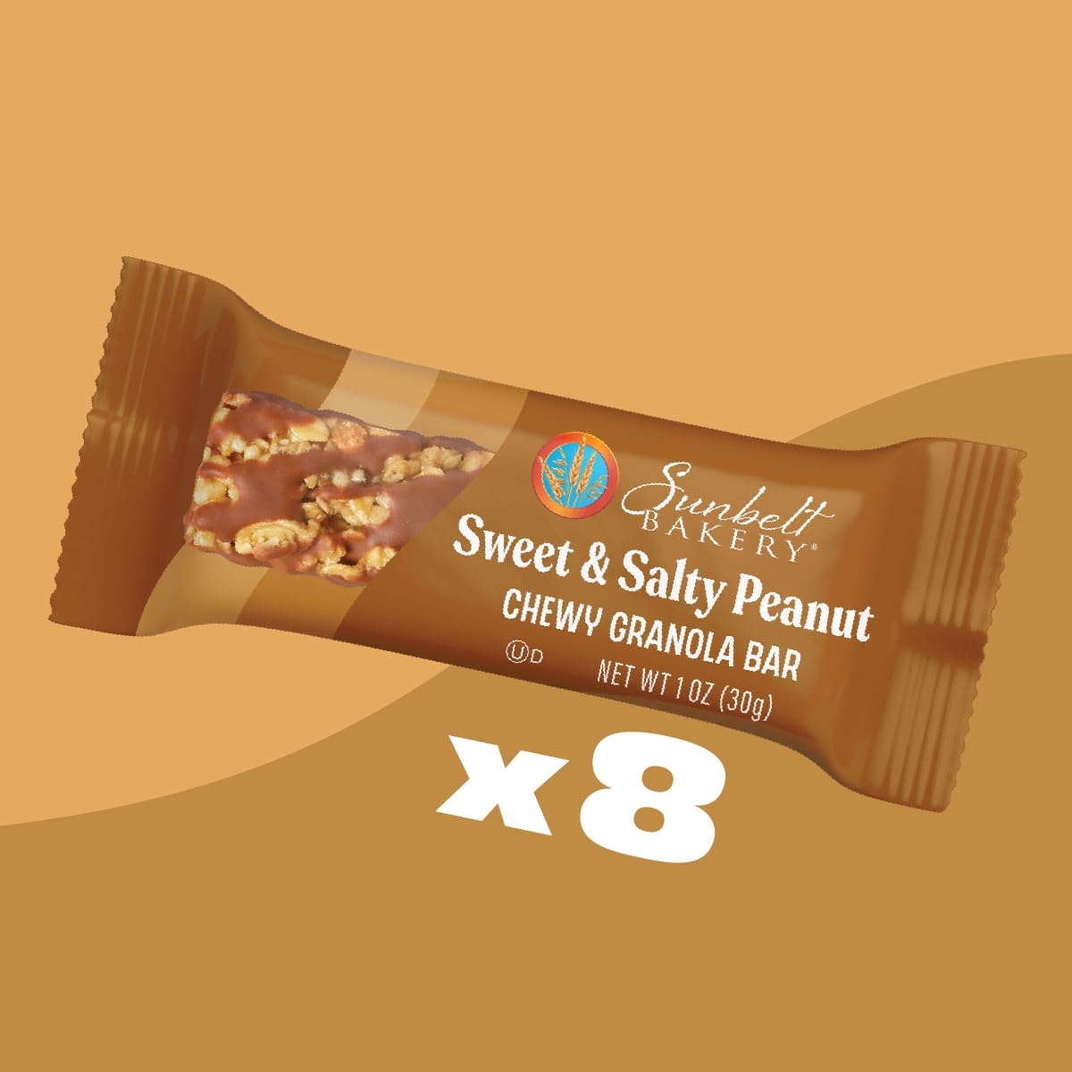 Sunbelt Bakery Peanut Sweet & Salty Chewy Granola Bars, 8-1.0 OZ Bars