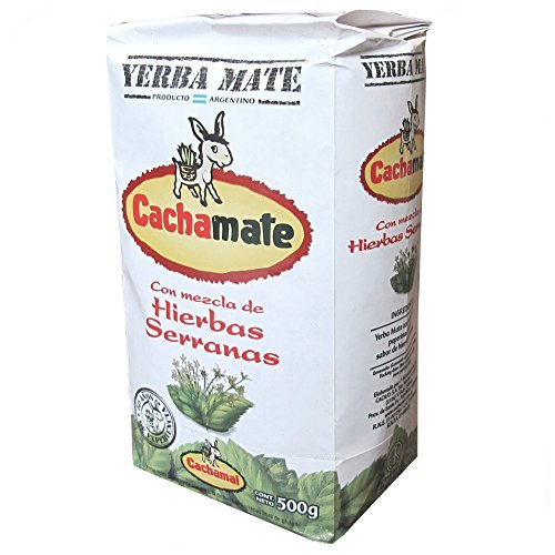 1.1 lbs Cachamate Serranas Herbal Blend Yerba Mate (500g) by Cachamai