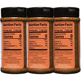True Made Foods Ed Mitchell's Award Winning Pitmaster BBQ Pork Rub - Carolina Classic, BBQ Grill, 11.3 Ounce, 3 Pack - Earthy & Flavorful BBQ Rubs