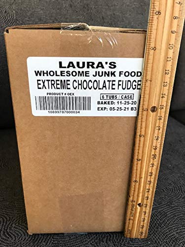 Laura's Wholesome Junk Food Cookie, X-Treme Choc, 7 Ounce (Pack of 6)