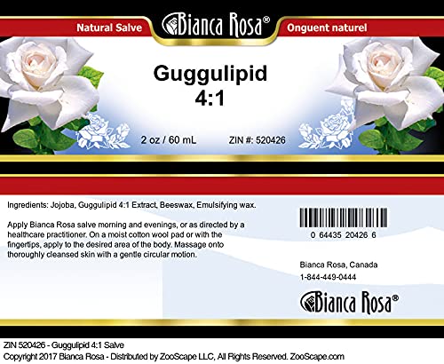 Bianca Rosa Guggulipid 4:1 Salve (2 oz, ZIN: 520426) - 3 Pack