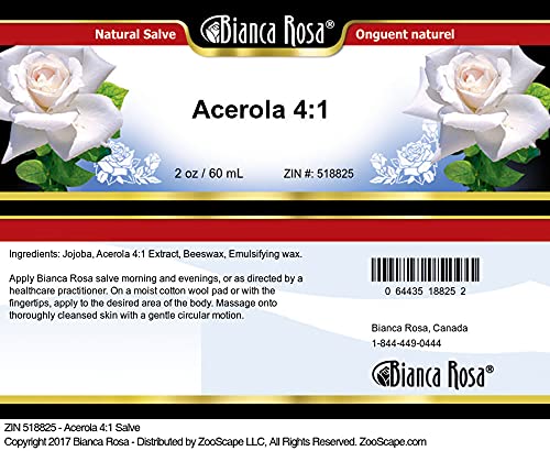 Bianca Rosa Acerola 4:1 Salve (2 oz, ZIN: 518825) - 3 Pack