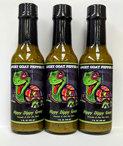 Hippy Dippy Green Hot Sauce 3-Pack