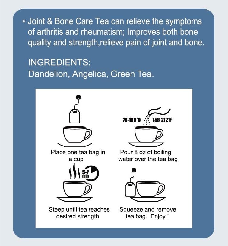 GT Joint & Bone Care Tea, 1.13 Ounce Box (16 Tea Bags)