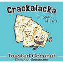 Toasted Coconut Flavor Crackalacka Saltine Cracker Seasoning - Single Pack & One Extra Large Zip Top Bag