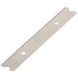 UNGER 4" Stainless Steel Replacement Blades, 10 Blades/Pack