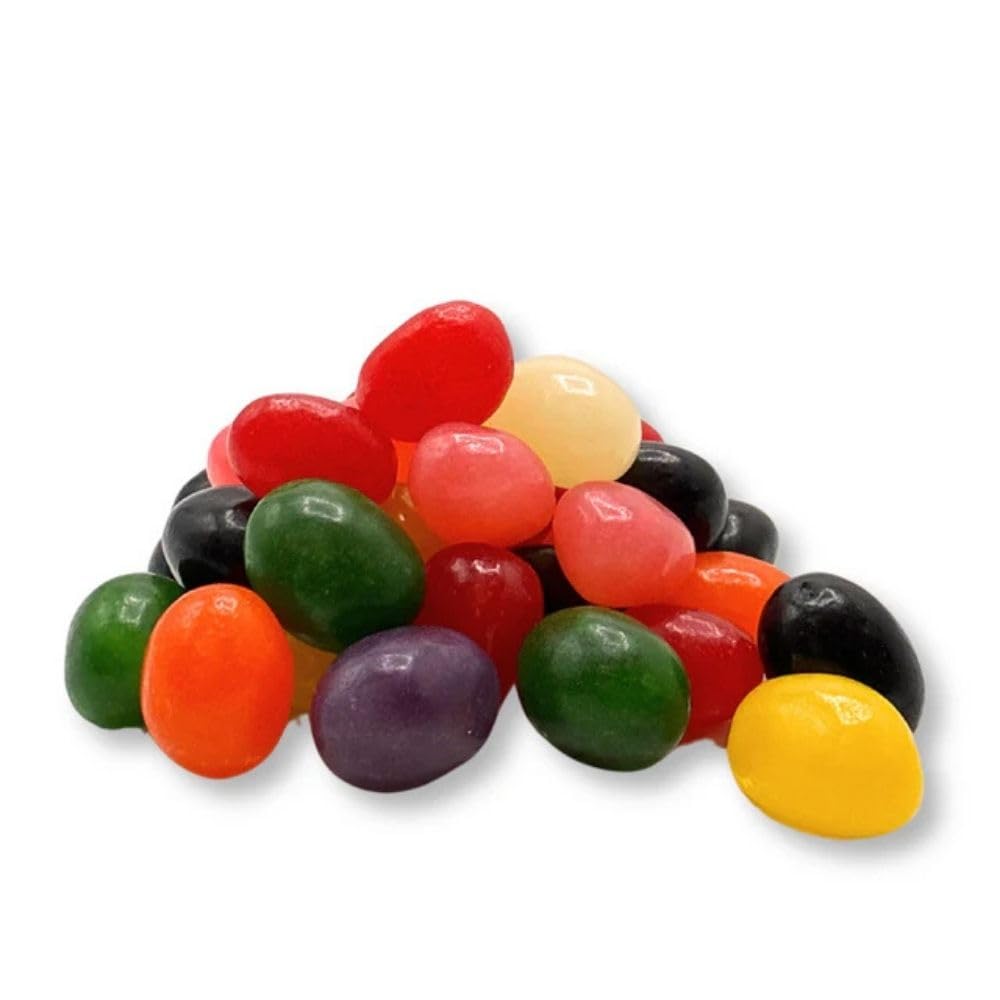 Jelly Beans Assorted Fruit Flavors Bulk Candy Bag - 25 lb (Approx. 10000 pieces)