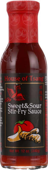 House of Tsang Stir Fry Sauce Sweet & Sour 11.5 OZ(Pack of 2) by House of Tsang