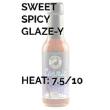 Cosmic Disco by Karma Sauce, Medium-Heat Hot Sauce With Flavors of Ghost Pepper, Jalapenos & Garlic, Made With All Natural Ingredients, 5 fl oz Bottle