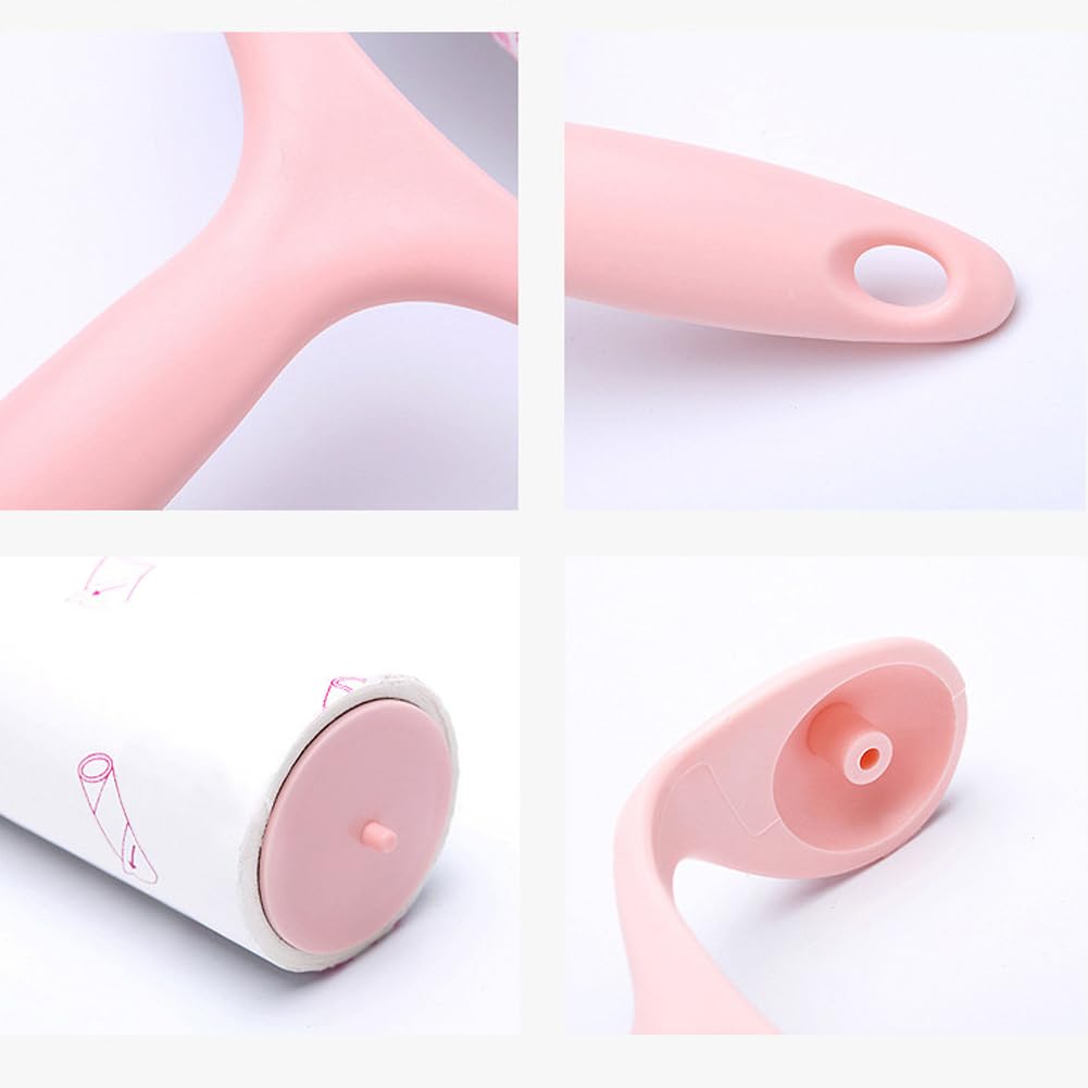 Lint Roller, 9 Refills 540 Sheets,Super Sticky Pet Hair Remover Kit, YQMAJIM Adhesive Lint Brush for Clothes,Carpet,Car Seats,Dust,Dogs,Cats