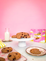 NOWHERE BAKERY Vegan Gluten Free Paleo Chocolate Chip Cookie Baking Mix (Makes 15 cookies) - Allergen Friendly, Nut Free No Refined Sugar 11 OZ Bag