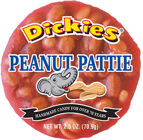 Dickies Peanut Pattie 2.5 oz Each (Pack of 16)