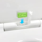Clorox Stay Fresh Pods - Green Meadows Air Freshener and Odor Eliminator for Stay Fresh Toilet Seat, Green, 4-Piece