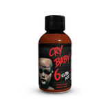 Flavor and Fire Foods, Extreme Hot Sauce, Cry Baby 6, Ultra Hot, Mouth Watering, Scoville Capsicum, Hot Sauce Lovers Dream, Eat at Own Risk (6 Million
