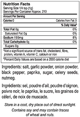 The Gourmet Collection Seasoning Blend & Spice Collection - Sizzling Steak Spectacular Cooking Seasoning: Grill Rub for Steakhouse Steak: 156 Servings