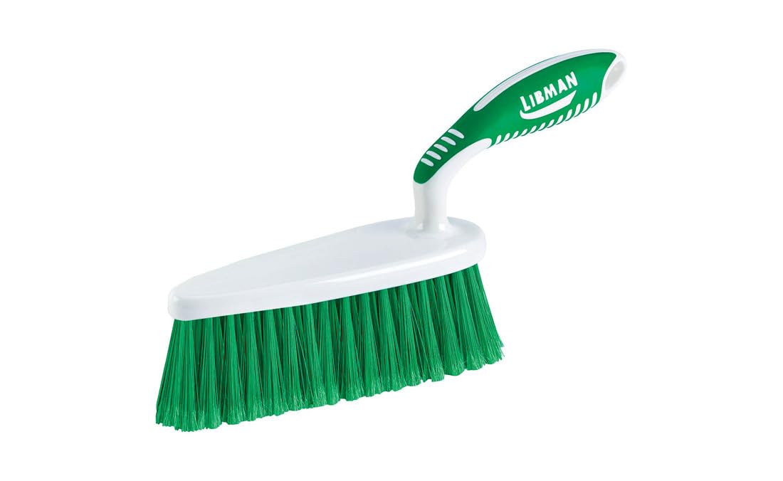 Libman 231 Shaped Duster Brush Wht/Grn 7inx2.5 Pk 1