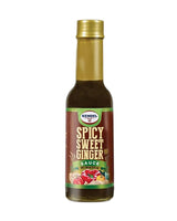 Kendel Spicy Sweet Ginger Sauce - Authentic Jamaican Ginger & Pepper Sauce, 142ml | Perfect for Sweet and Spicy Dishes, Marinades & Table Seasoning