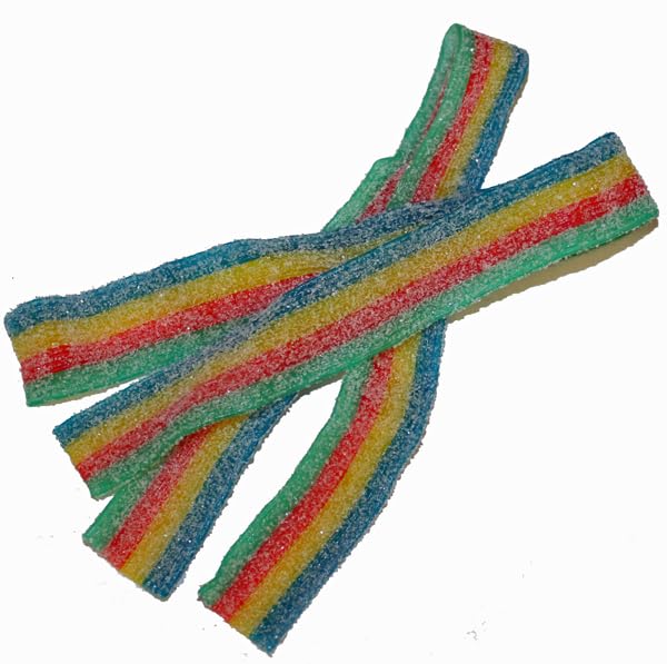 Striped, Sour Gummy Strips, 2.2 Lbs